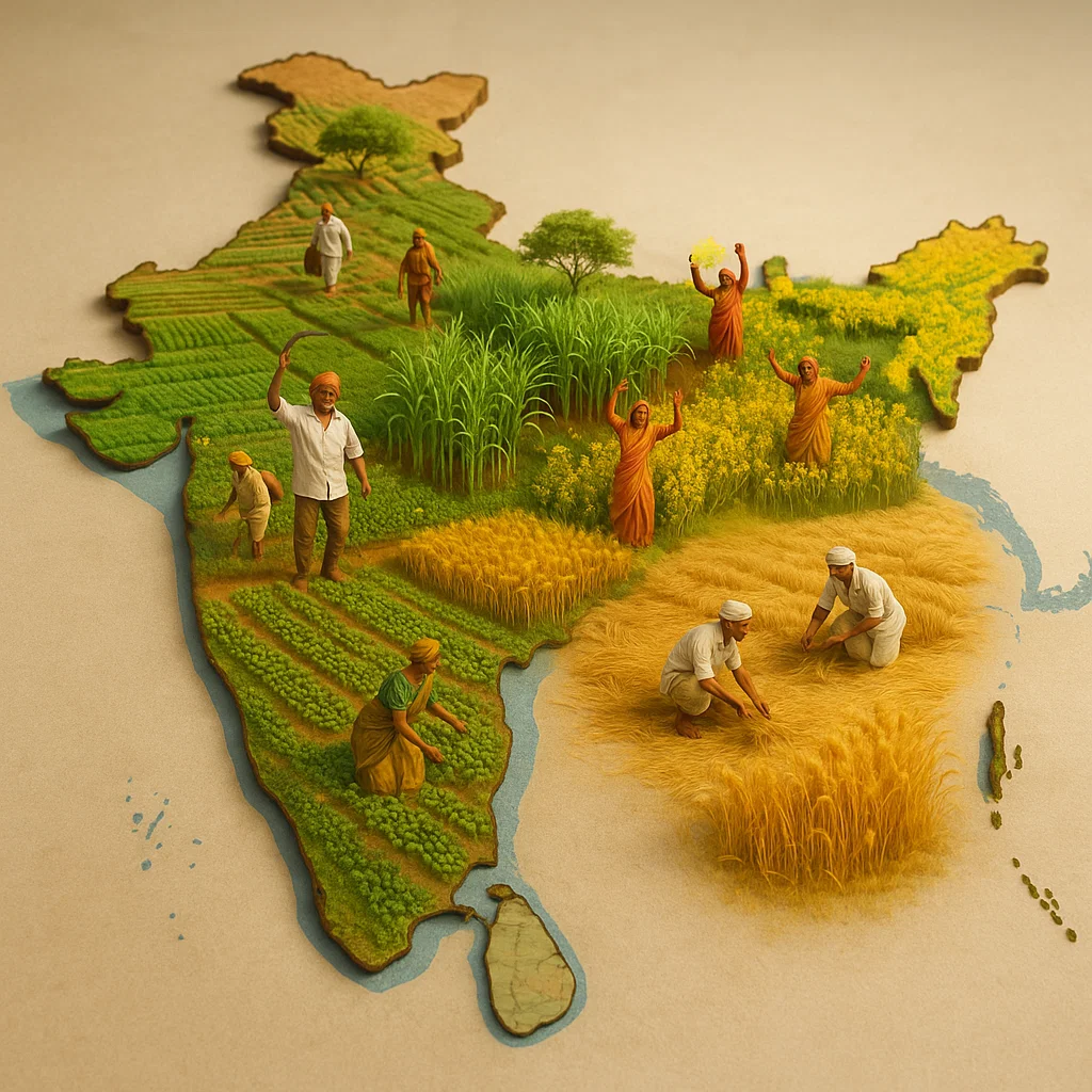India Map - Green Chakra Impact